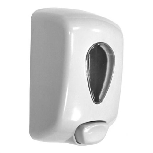 Nofer Commercial Wall Mounted Soap Dispenser - White